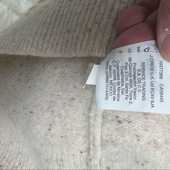 Madewell Oatmeal Sift Wool Sweater Dress - Picture 15 of 16